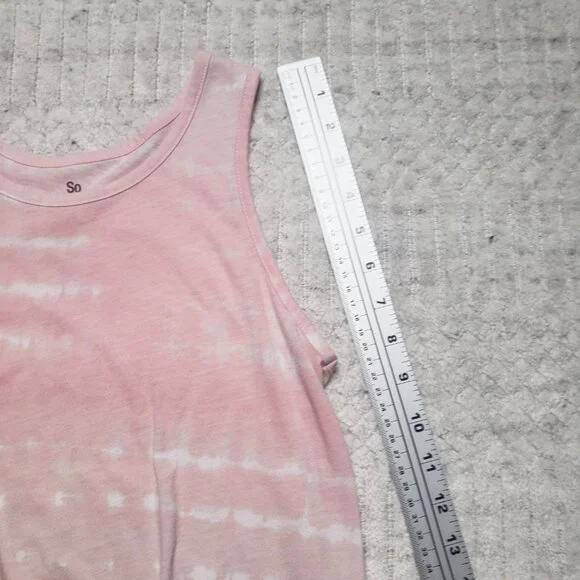 SO Pink Tie‑Dye Sleeveless Top – Girls XL (14/16) - Picture 7 of 7